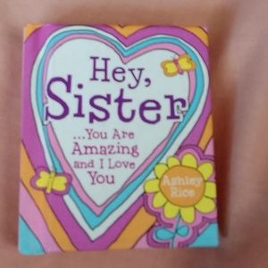 🎁Hey, Sister …You Are Amazing Hardcover by Ashley Rice 🌺